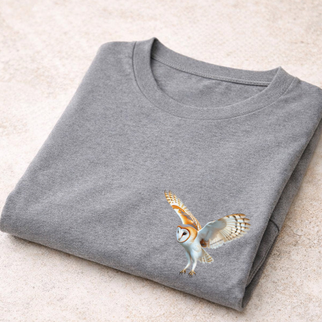 Kerkuil jagend T‑Shirt