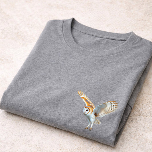 Kerkuil jagend T‑Shirt