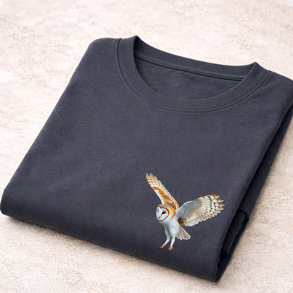 Kerkuil jagend T‑Shirt
