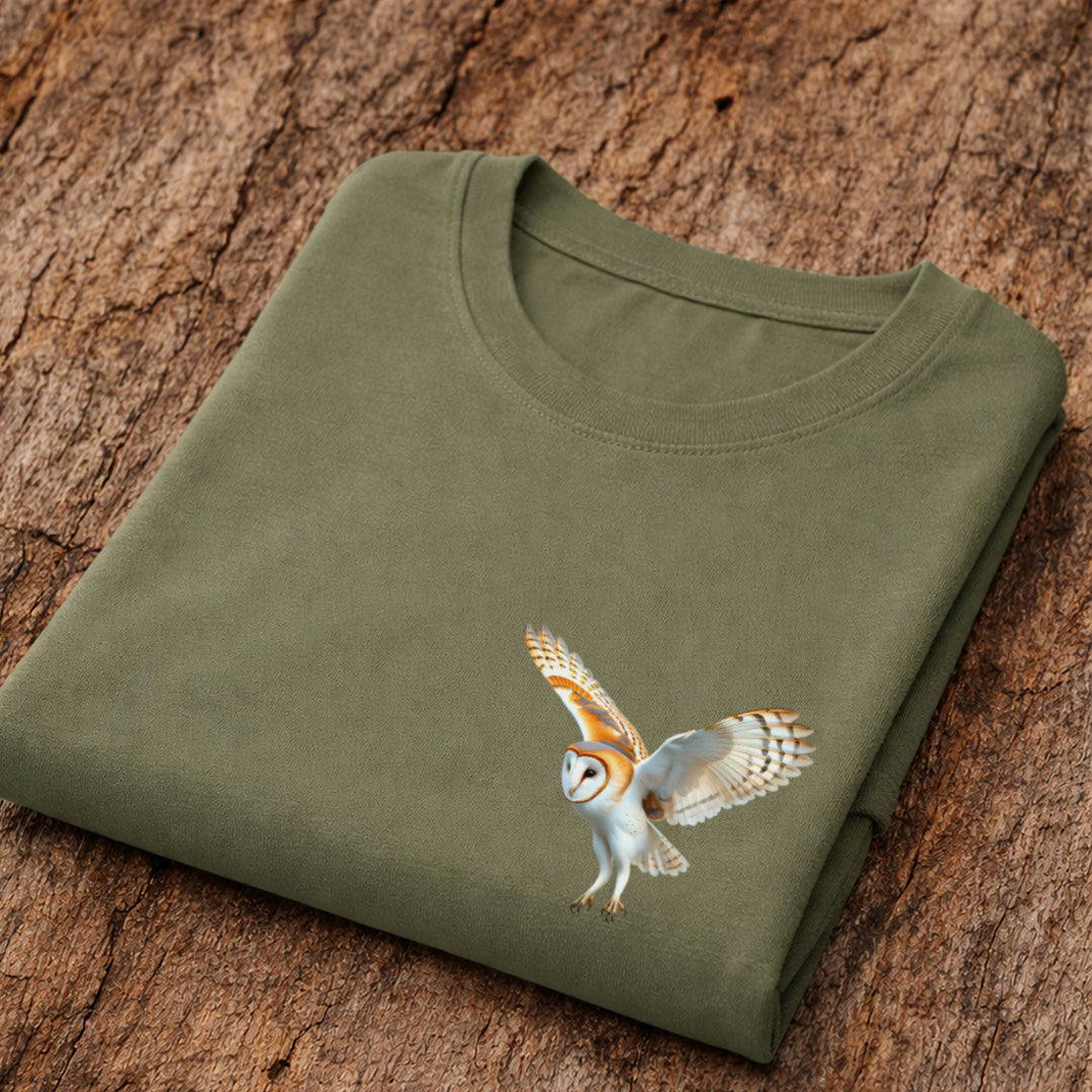 Kerkuil jagend T‑Shirt