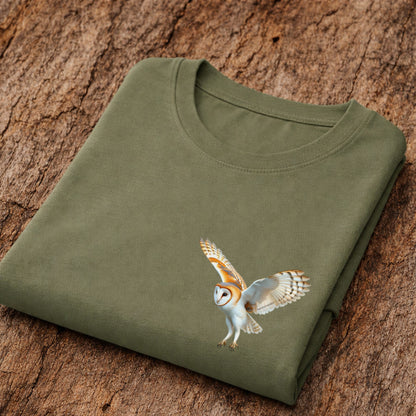 Kerkuil jagend T‑Shirt