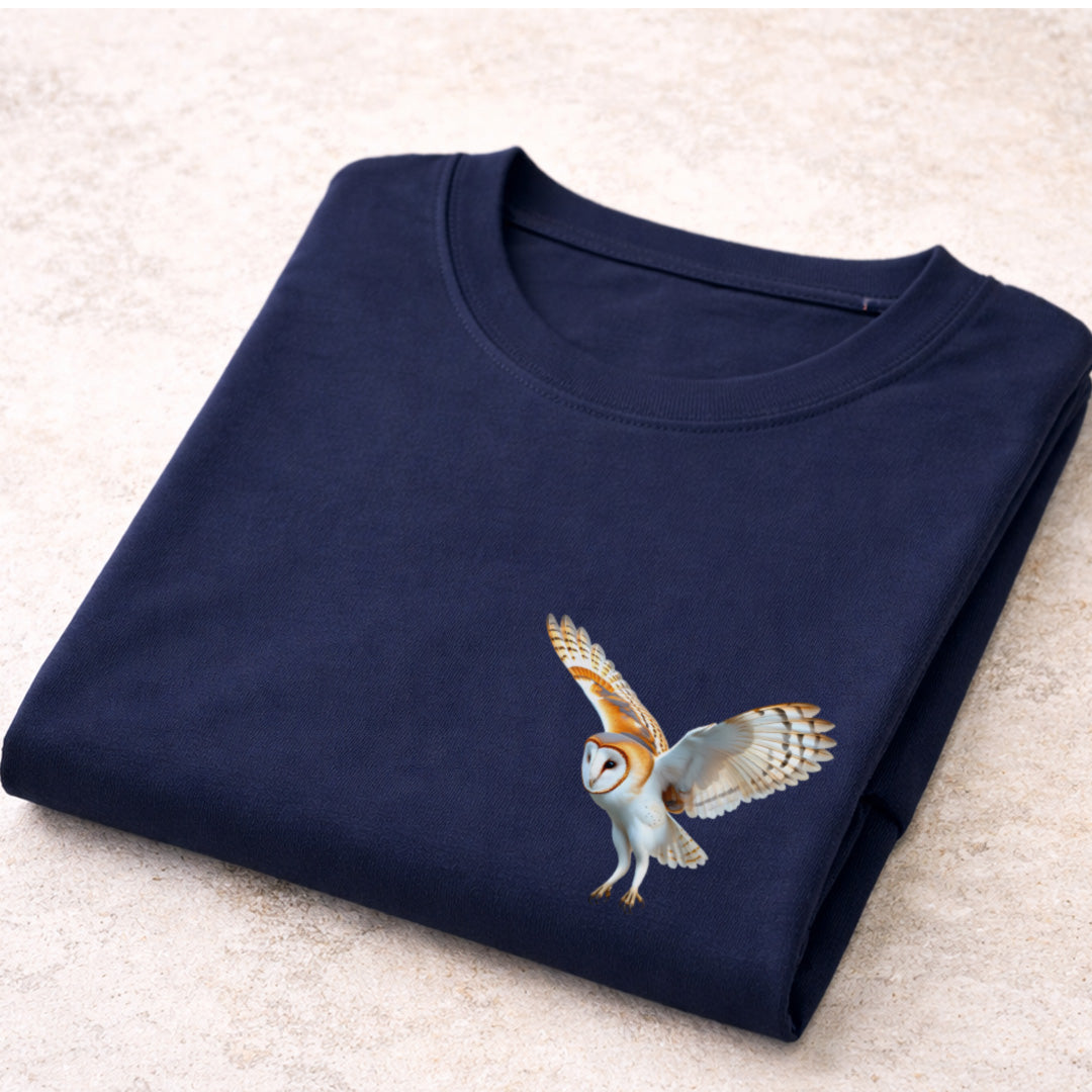 Kerkuil jagend T‑Shirt