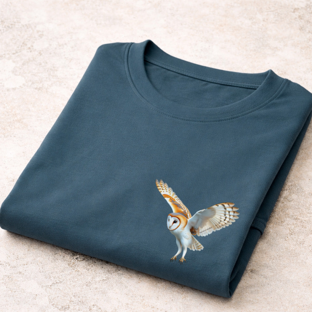 Kerkuil jagend T‑Shirt