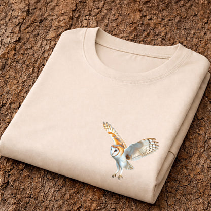 Kerkuil jagend T‑Shirt