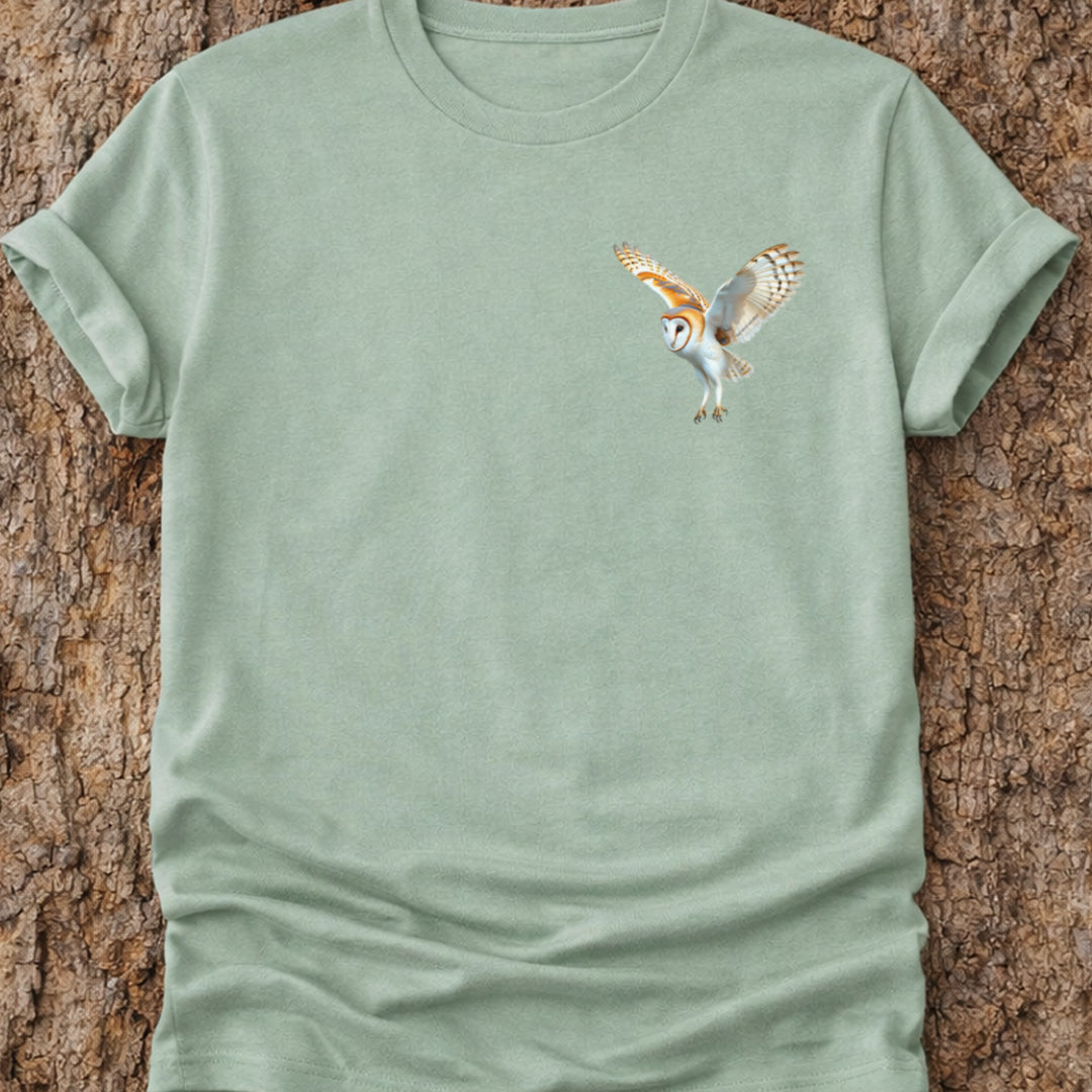 Kerkuil jagend T‑Shirt