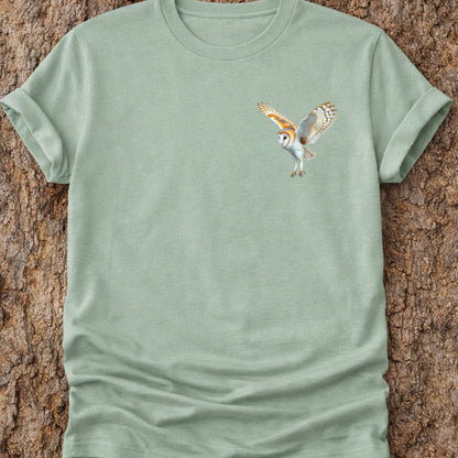 Kerkuil jagend T‑Shirt