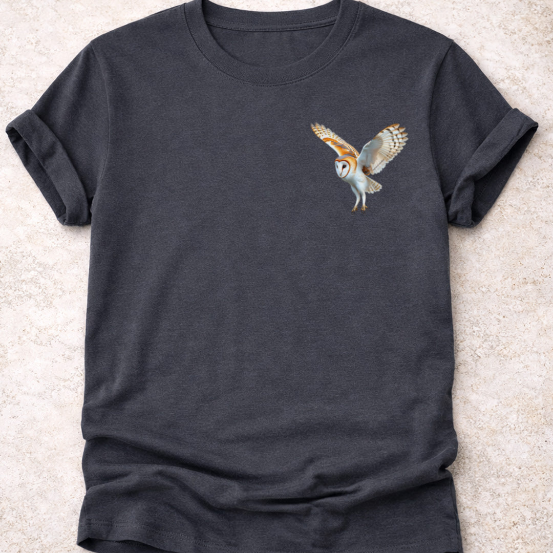 Kerkuil jagend T‑Shirt