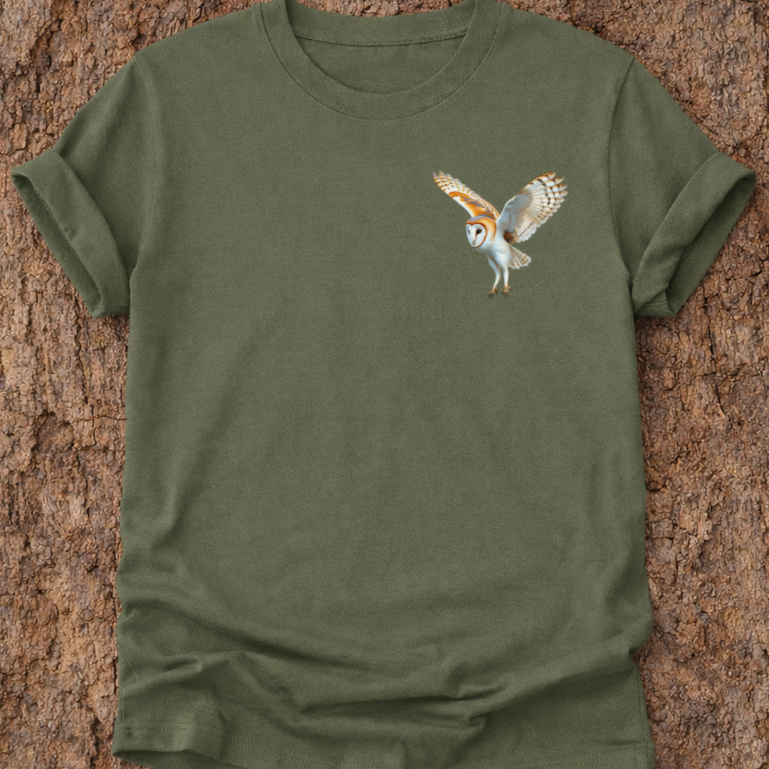 Kerkuil jagend T‑Shirt