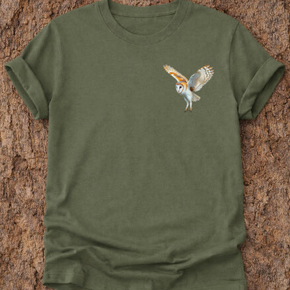 Kerkuil jagend T‑Shirt