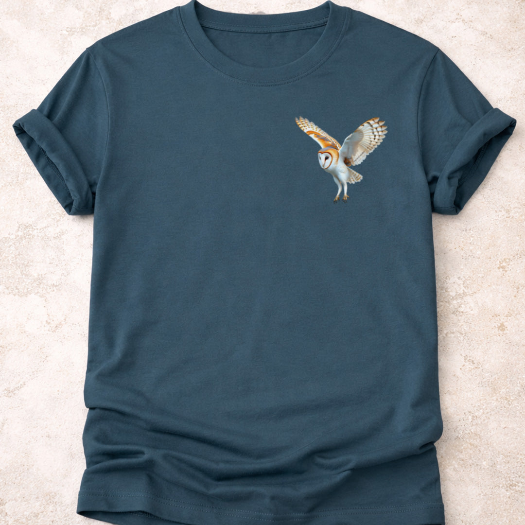 Kerkuil jagend T‑Shirt