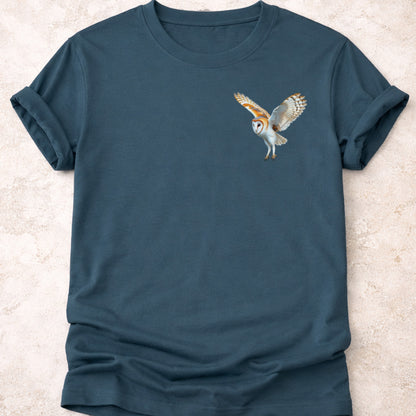 Kerkuil jagend T‑Shirt