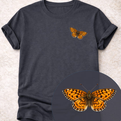 Kleine parelmoervlinder premium T-shirt