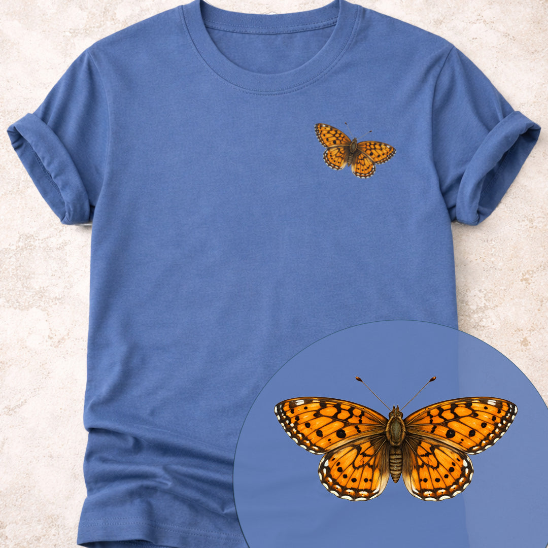 Kleine parelmoervlinder premium T-shirt