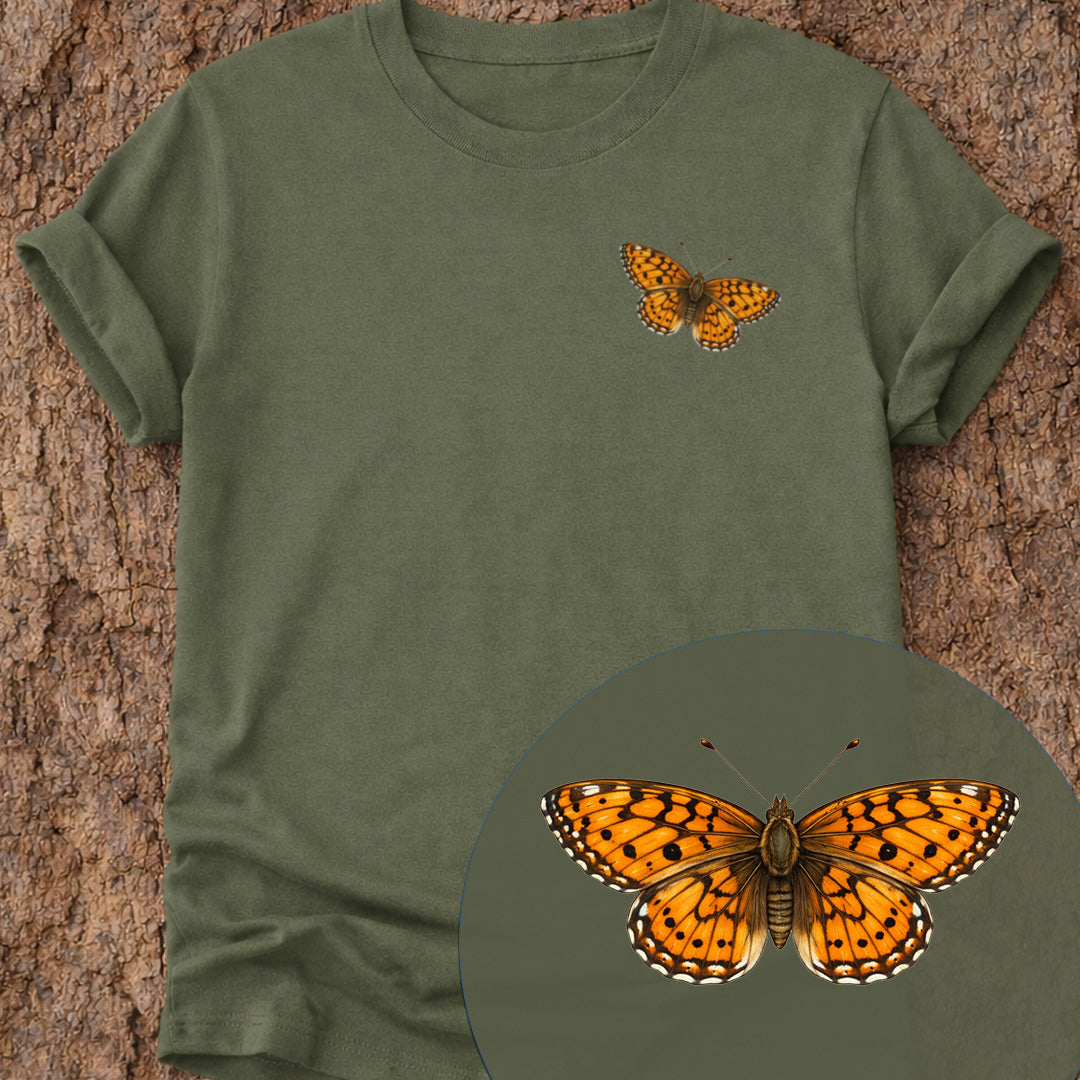 Kleine parelmoervlinder premium T-shirt