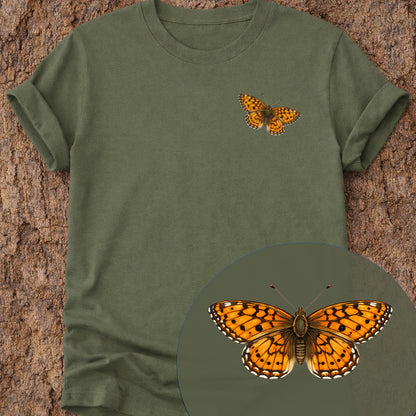 Kleine parelmoervlinder premium T-shirt