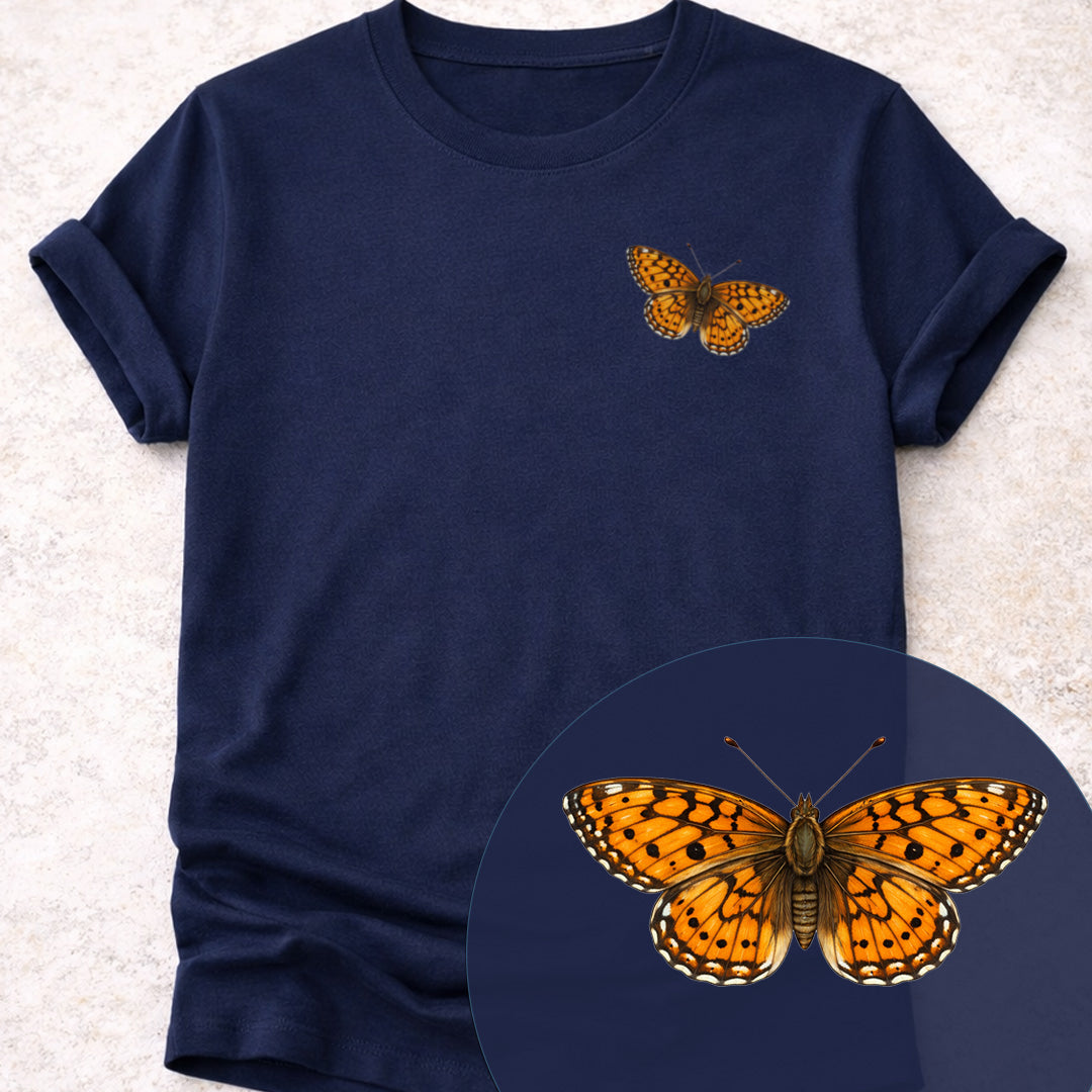 Kleine parelmoervlinder premium T-shirt