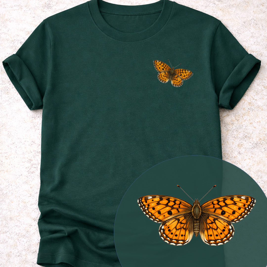 Kleine parelmoervlinder premium T-shirt