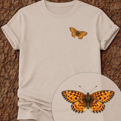Kleine parelmoervlinder premium T-shirt