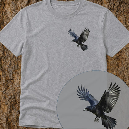 T-shirt Corneille noire en vol