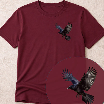 T-shirt Corneille noire en vol