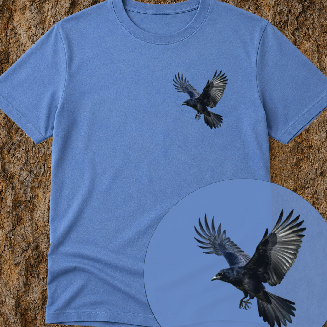 T-shirt Corneille noire en vol
