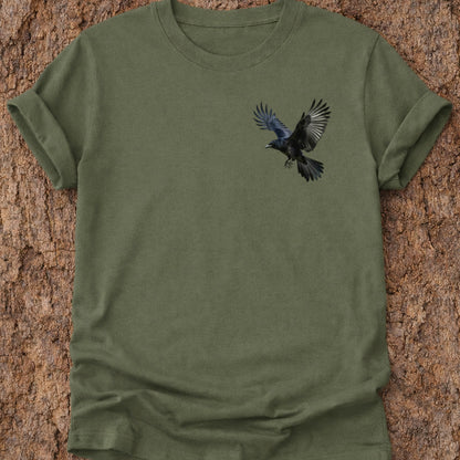 Kraai in Vlucht T‑Shirt
