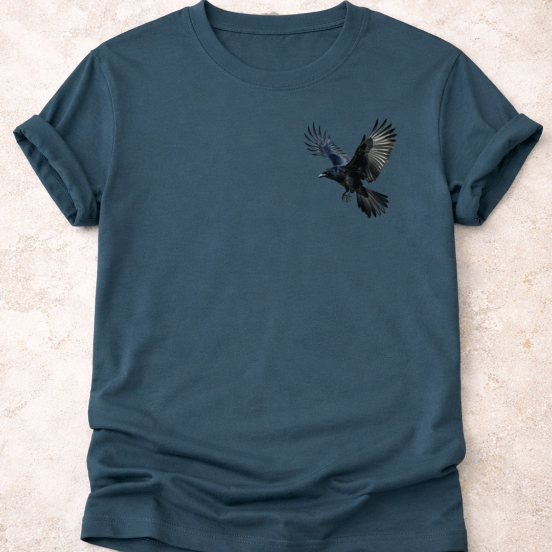 Kraai in Vlucht T‑Shirt