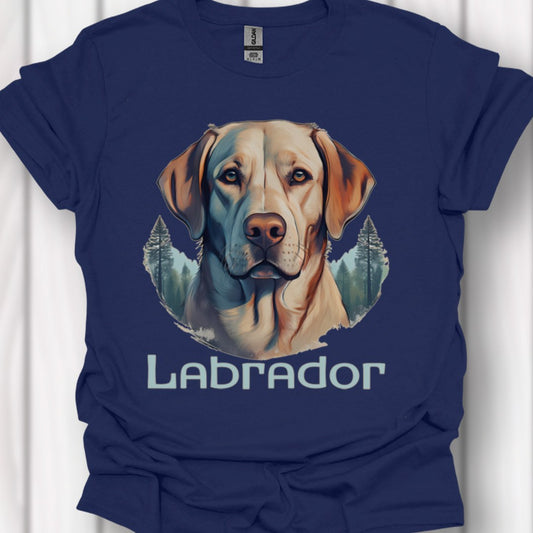 Labrador met rasnaam T‑shirt