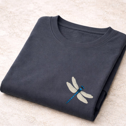 Blauwe libelle T‑Shirt
