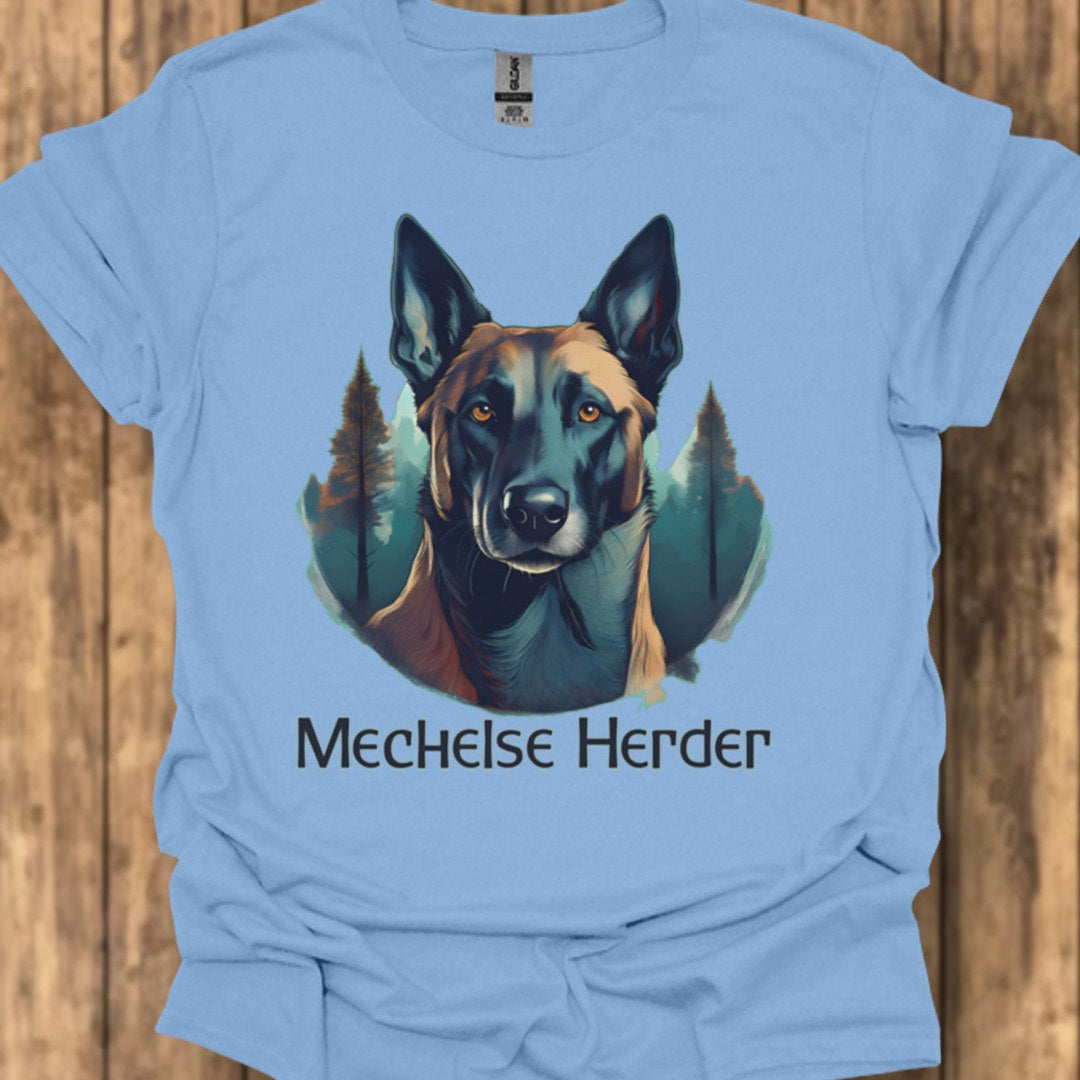 Mechelse Herder met rasnaam T‑shirt