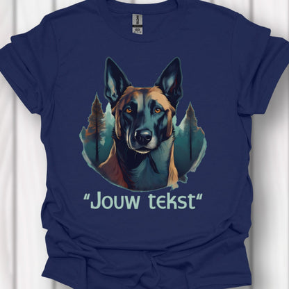 Mechelse herder "jouw tekst" T‑shirt