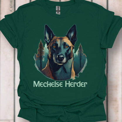 Mechelse Herder met rasnaam T‑shirt