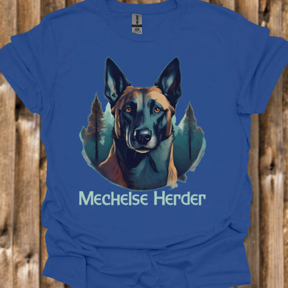 Mechelse Herder met rasnaam T‑shirt