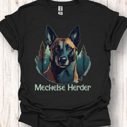 Mechelse Herder met rasnaam T‑shirt