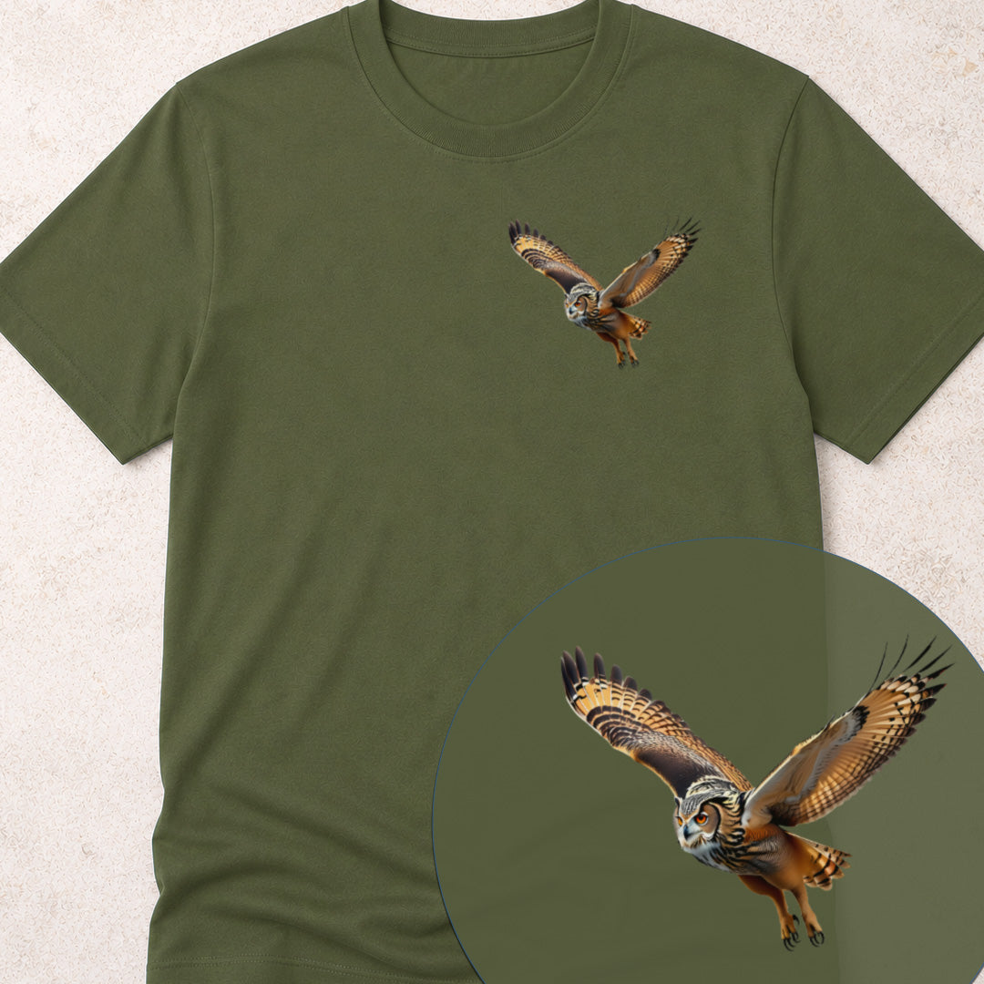 Oehoe vliegend Bio T‑Shirt