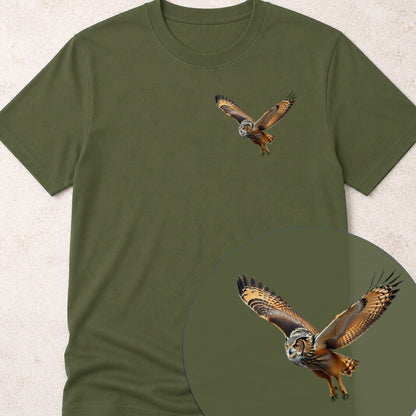 Oehoe vliegend Bio T‑Shirt