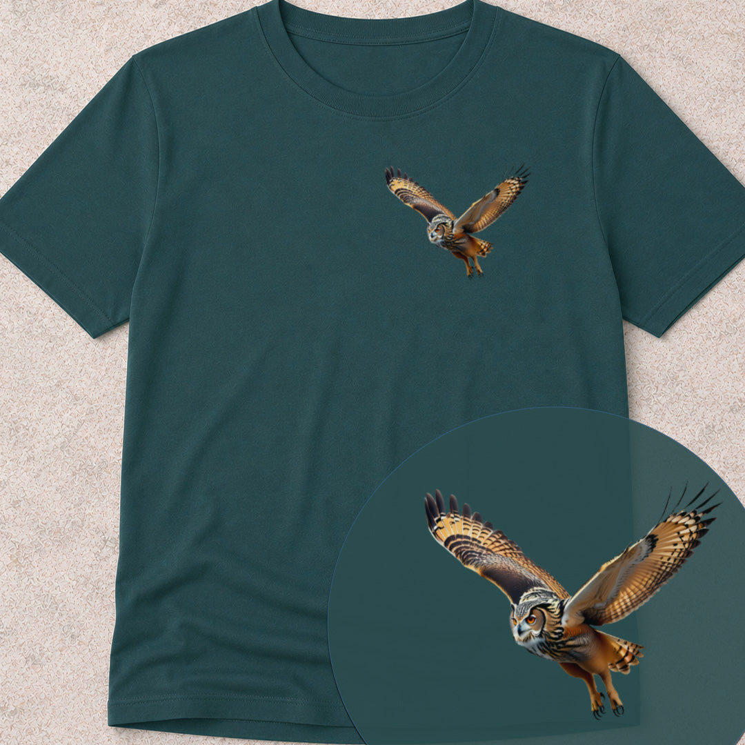 Oehoe vliegend Bio T‑Shirt