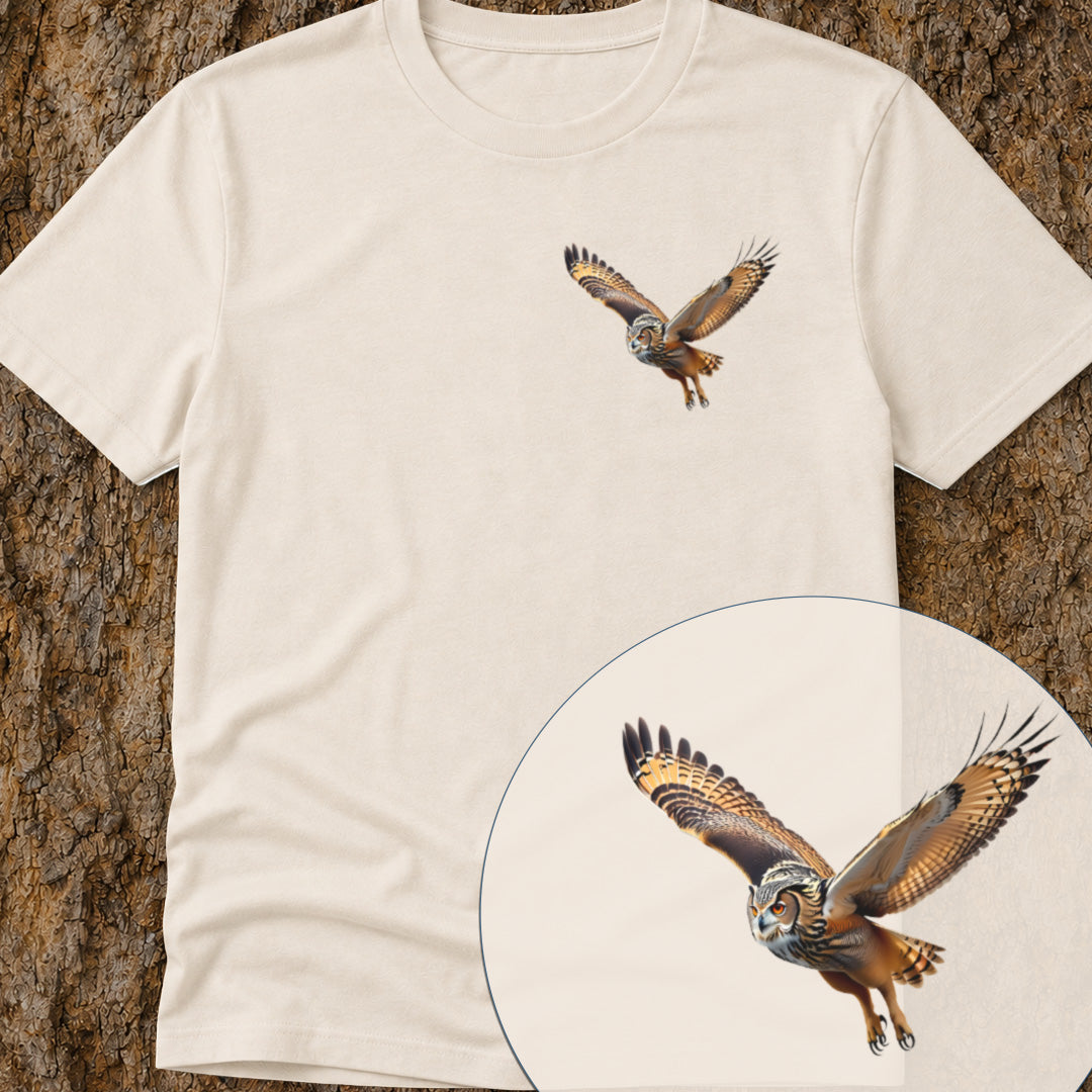 Oehoe vliegend Bio T‑Shirt