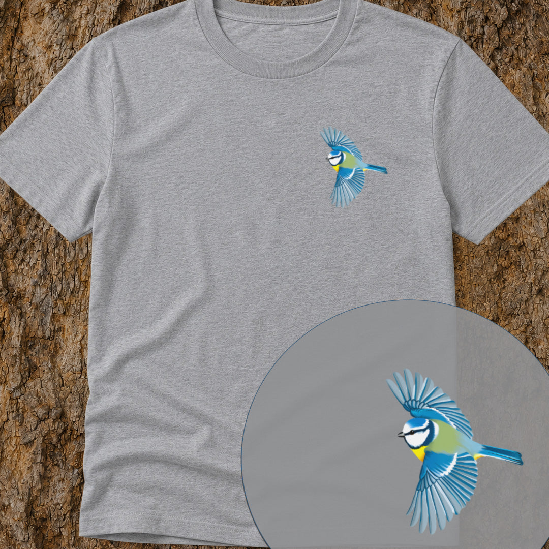 T-shirt Mésange bleue en vol