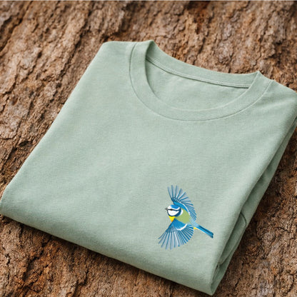 Pimpelmeesje vliegend T-shirt