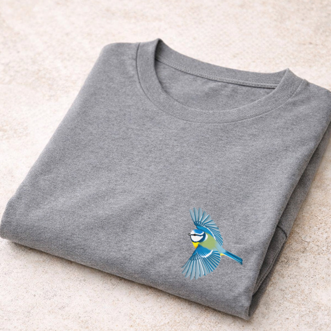 Pimpelmeesje vliegend T-shirt
