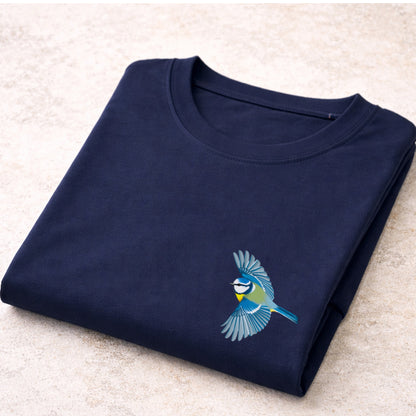 Pimpelmeesje vliegend T-shirt
