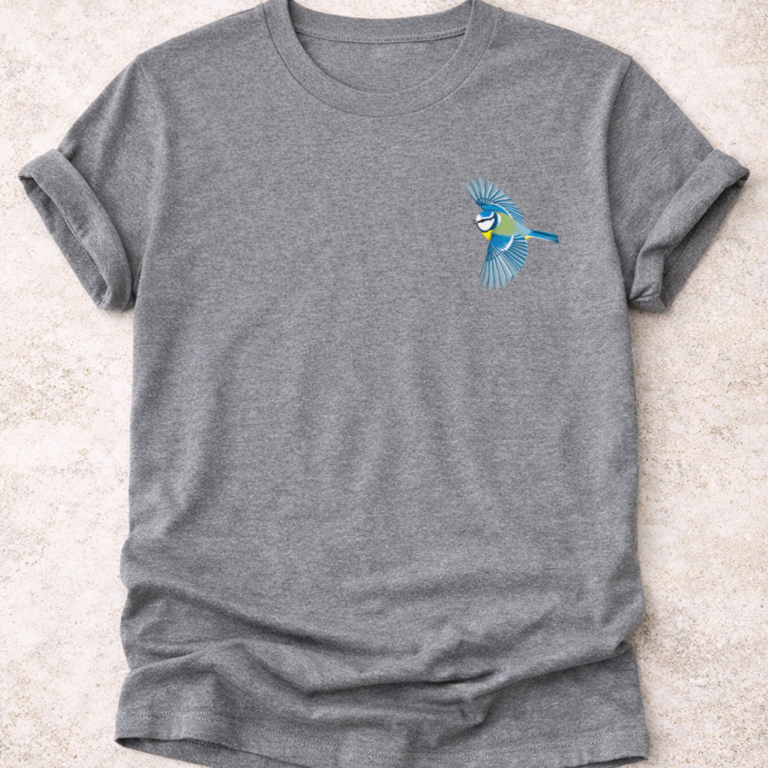 Pimpelmeesje vliegend T-shirt