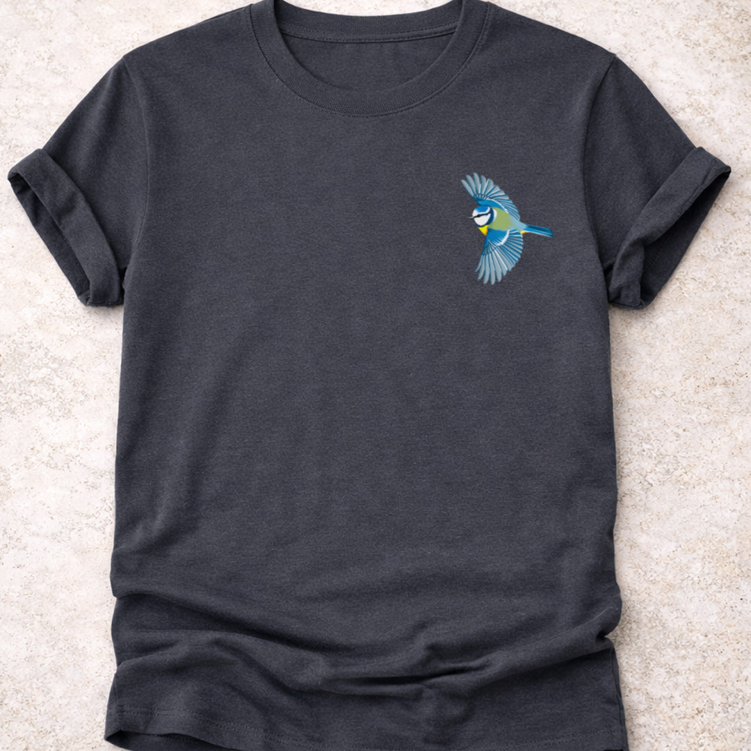 Pimpelmeesje vliegend T-shirt