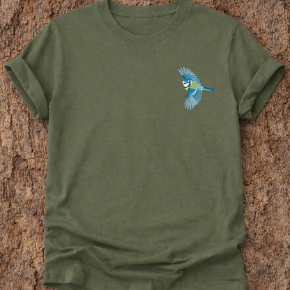 Pimpelmeesje vliegend T-shirt
