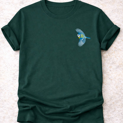 Pimpelmeesje vliegend T-shirt