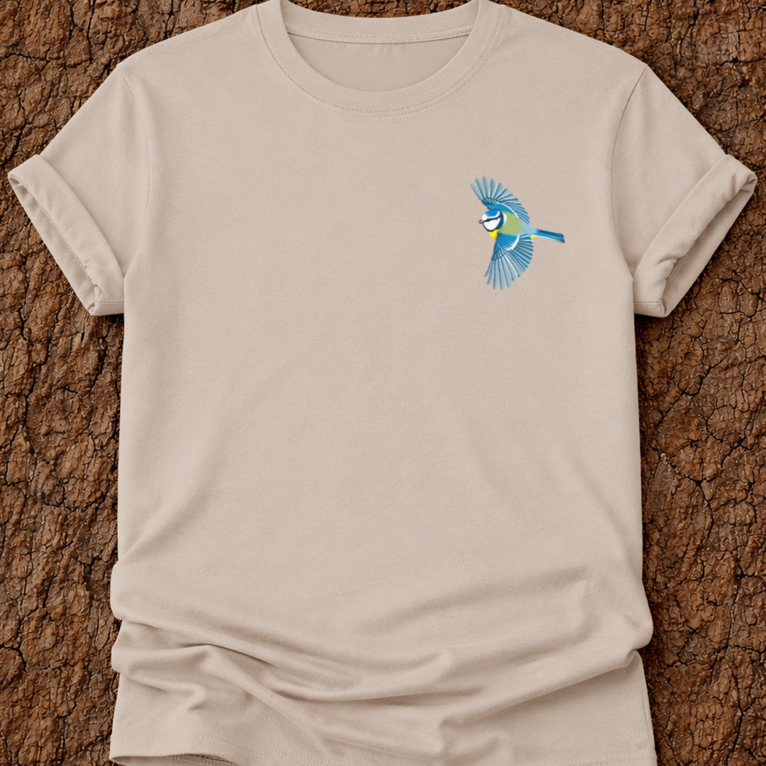 Pimpelmeesje vliegend T-shirt