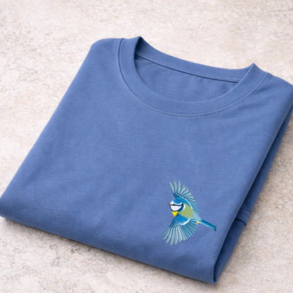 Pimpelmeesje vliegend T-shirt