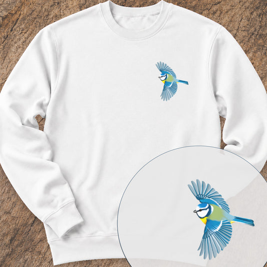 Pimpelmeesje vliegend Sweatshirt