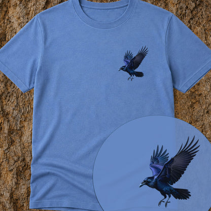 Raaf in Vlucht Bio T‑Shirt
